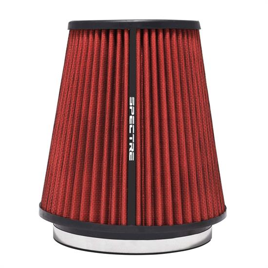 Spectre HPR9891 hpR Air Filter, Red, 8.5in Tall, Tapered Conical