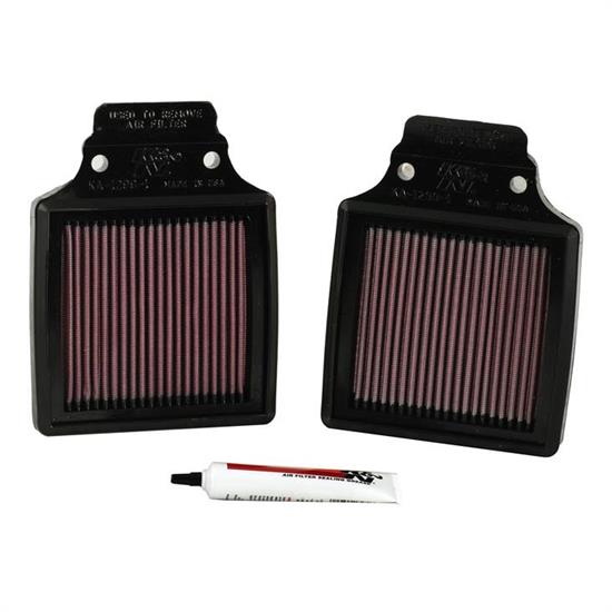 K&N KA-1299-1 Powersports Air Filter, Kawasaki 1200