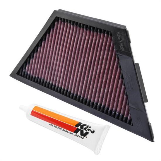 K&N KA-1406 Powersports Air Filter, Kawasaki 1400