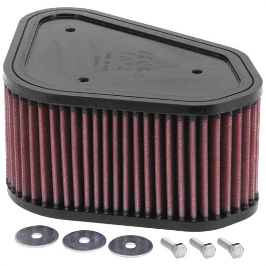 K&N KA-6503 Powersports Air Filter, Kawasaki 635-700, Suzuki 700