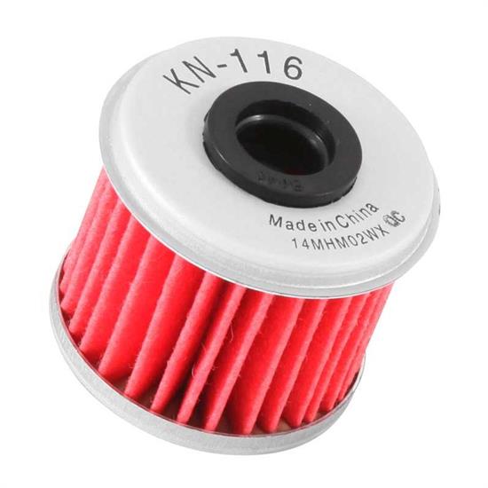K&N KN-116 Powersports Oil Filter, Honda 150-450, Husqvarna 249-310