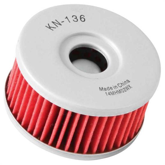 K&N KN-136 Powersports Oil Filter, Beta 350, Suzuki 125-400