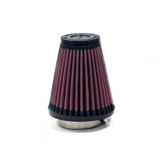 K&N R-1080 Performance Air Filters, 4in Tall, Round Tapered