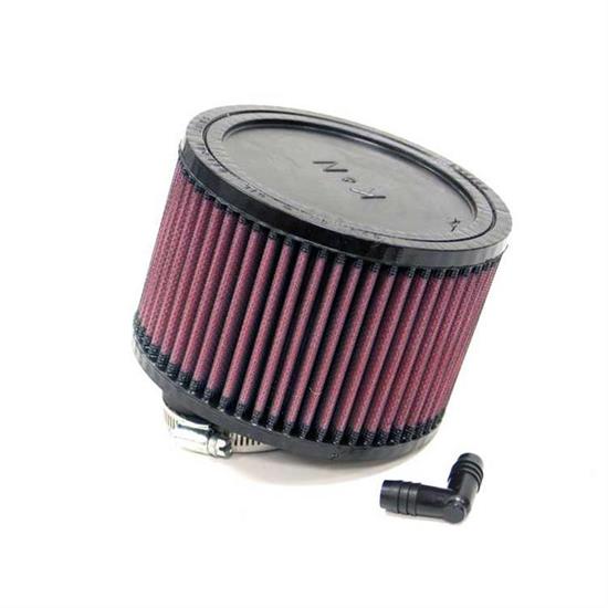 K&N RA-0470 Performance Air Filters, 4in Tall, Round
