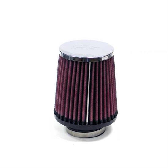 K&N RA-050V Performance Air Filters, 4in Tall, Round Tapered