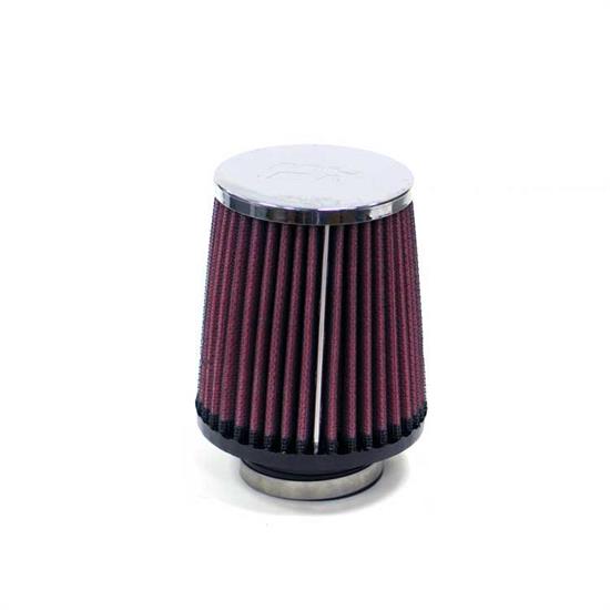 K&N RA-050V Performance Air Filters, 4in Tall, Round Tapered