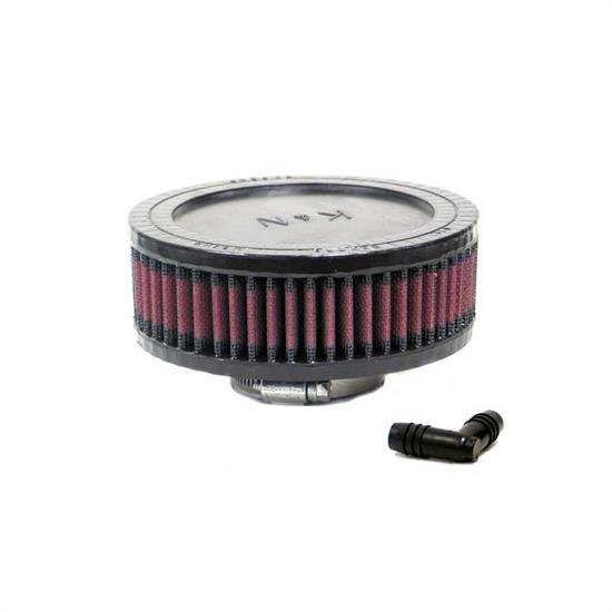 K&N RA-0550 Performance Air Filters, 2in Tall, Round