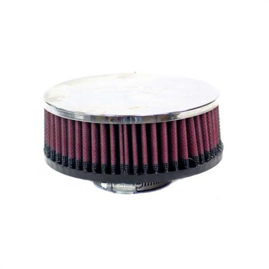 K&N RA-055V Performance Air Filters, 2in Tall, Round