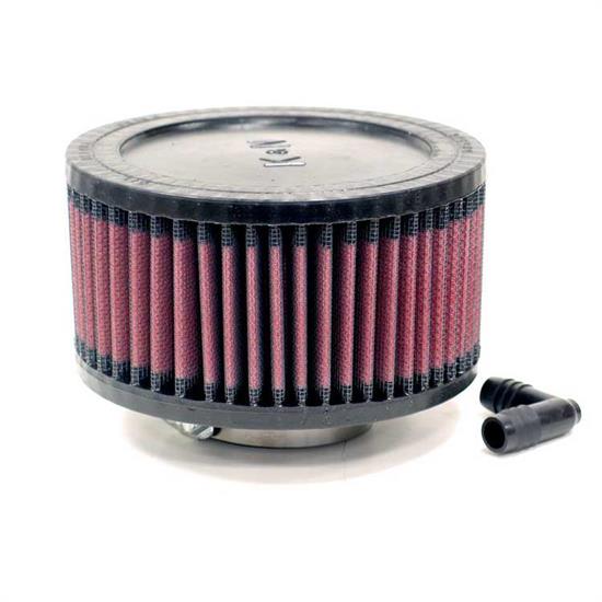 K&N RA-0560 Performance Air Filters, 3in Tall, Round
