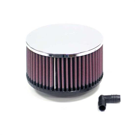 K&N RA-056V Performance Air Filters, 3in Tall, Round