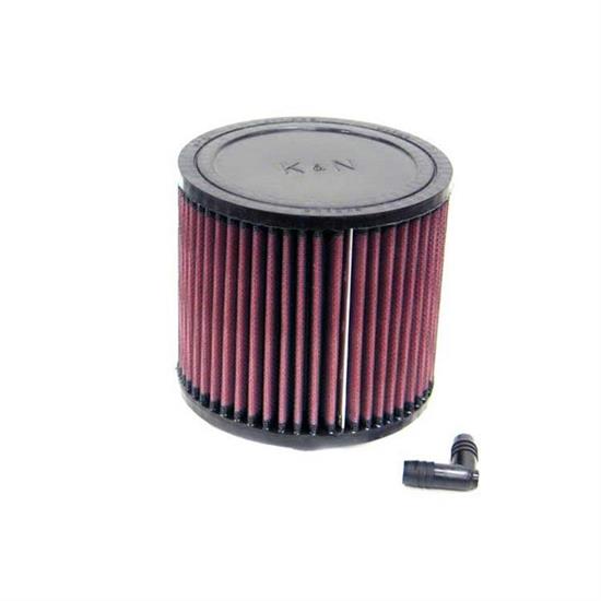 K&N RA-0580 Performance Air Filters, 5in Tall, Round