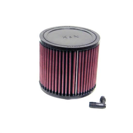 K&N RA-0580 Performance Air Filters, 5in Tall, Round