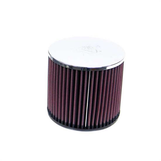 K&N RA-058V Performance Air Filters, 5in Tall, Round
