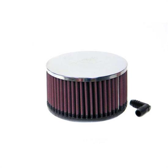 K&N RA-063V Performance Air Filters, 3in Tall, Round