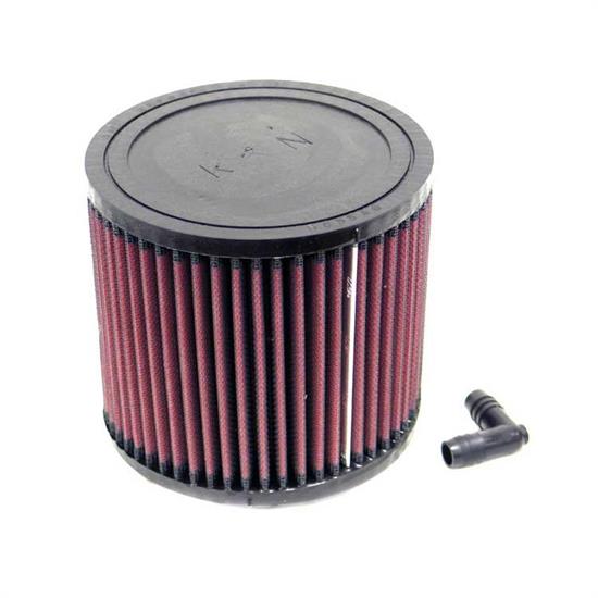 K&N RA-0650 Performance Air Filters, 5in Tall, Round