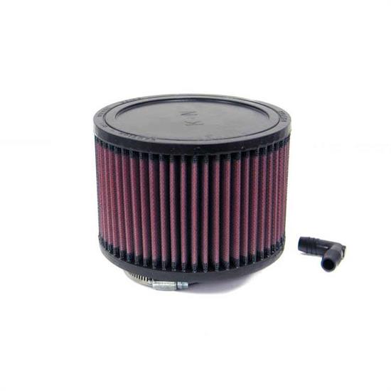 K&N RA-0680 Performance Air Filters, 4in Tall, Round