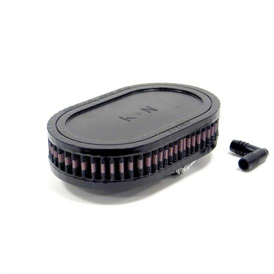 K&N RA-0750 Performance Air Filters, 1.5in Tall, Oval