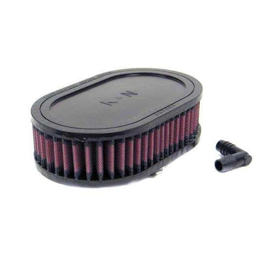 K&N RA-0760 Performance Air Filters, 2in Tall, Oval