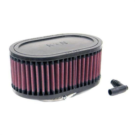 K&N RA-0770 Performance Air Filters, 3in Tall, Oval