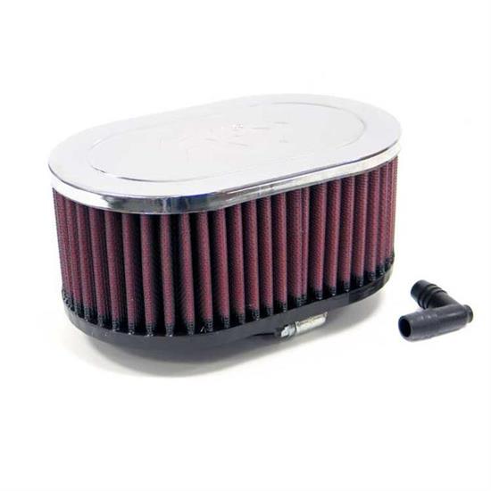 K&N RA-077V Performance Air Filters, 3in Tall, Oval