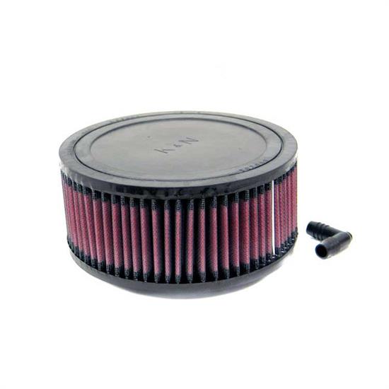 K&N RA-0950 Performance Air Filters, 3in Tall, Round