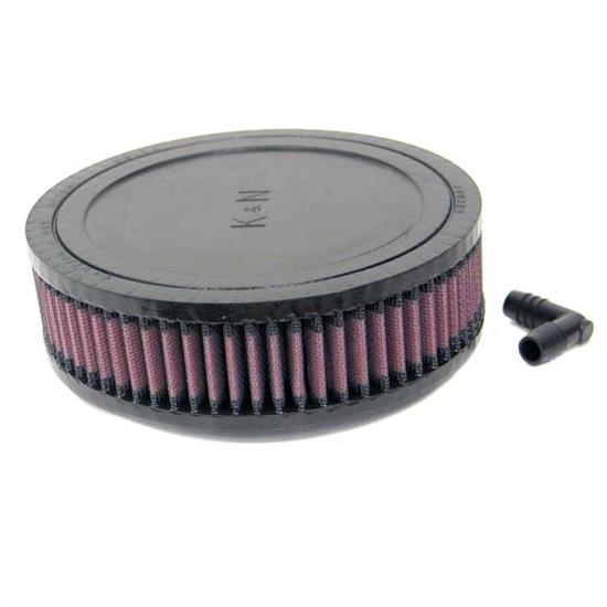 K&N RA-0970 Performance Air Filters, 2in Tall, Round