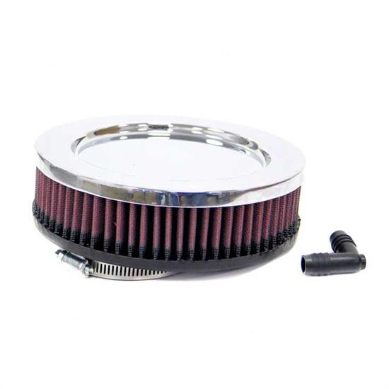 K&N RA-097V Performance Air Filters, 2in Tall, Round