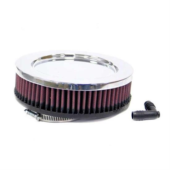 K&N RA-097V Performance Air Filters, 2in Tall, Round