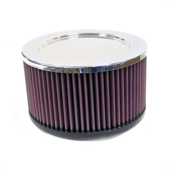 K&N RA-099V Performance Air Filters, 4in Tall, Round