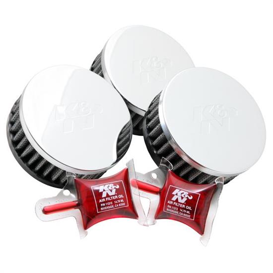 K&N RC-0173 Performance Air Filters, 1.5in Tall, Round
