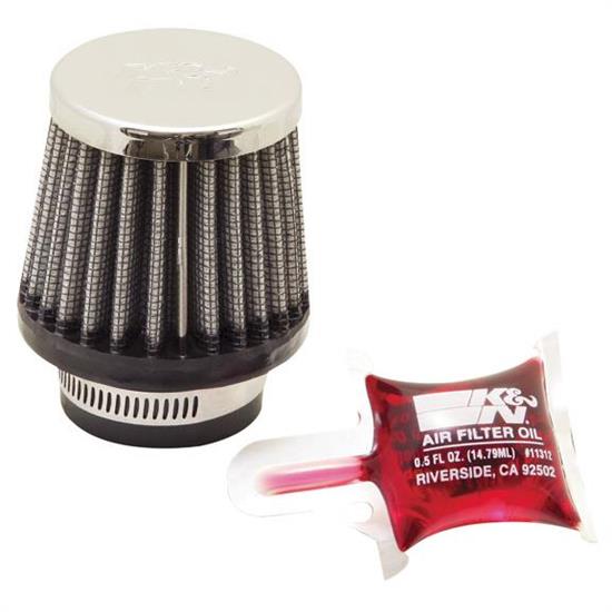 K&N RC-0790 Performance Air Filters, 2.25in Tall, Round Tapered
