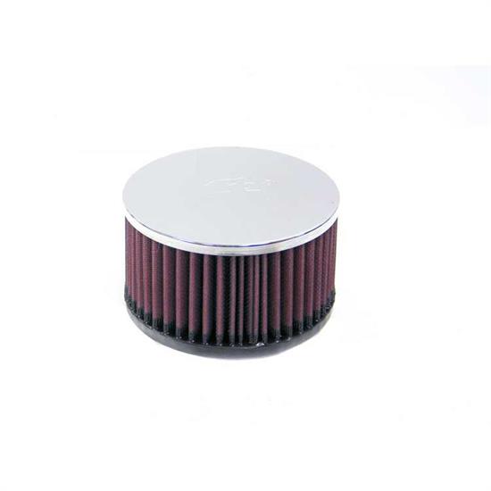 K&N RC-0930 Performance Air Filters, 3in Tall, Round