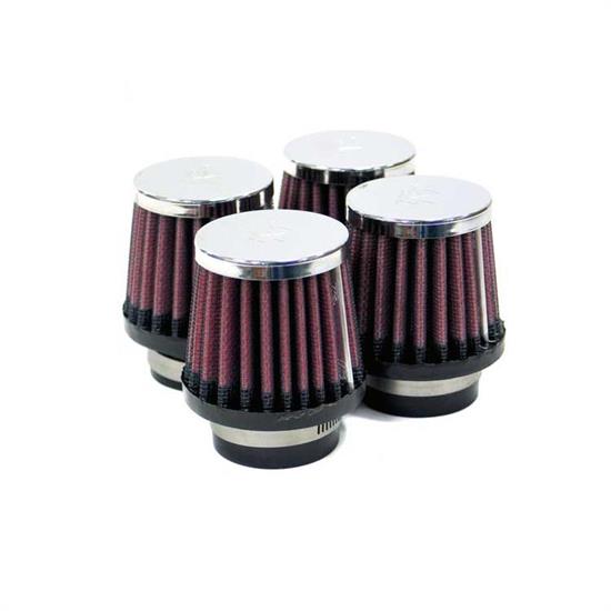 K&N RC-1064 Performance Air Filters, 3in Tall, Round Tapered