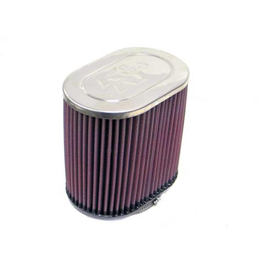 K&N RC-1540 Performance Air Filters, 6in Tall, Oval