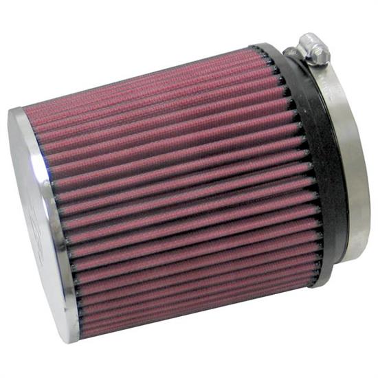 K&N RC-1645 Performance Air Filters, 6in Tall, Round Tapered