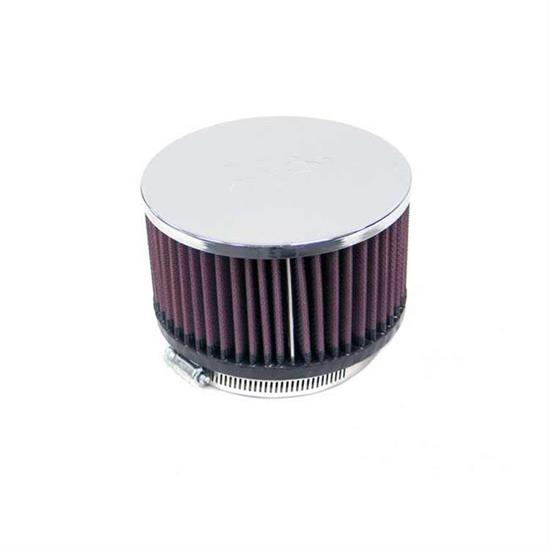 K&N RC-1790 Performance Air Filters, 3in Tall, Round