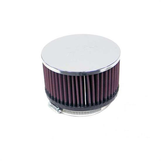 K&N RC-1790 Performance Air Filters, 3in Tall, Round