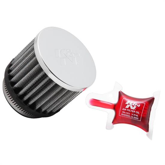 K&N RC-1880 Powersports Air Filter, 2.5in Tall, Round