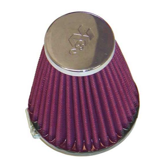 K&N RC-1920 Performance Air Filters, 4in Tall, Round Tapered