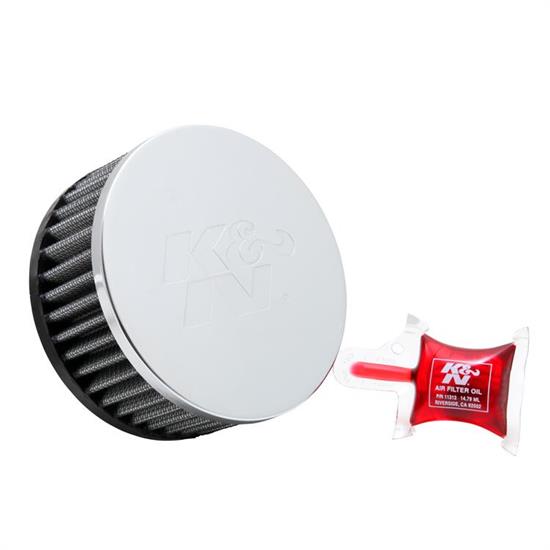 K&N RC-1950 Performance Air Filters, 2in Tall, Round