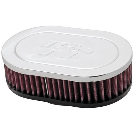 K&N RC-2000 Performance Air Filters, 2in Tall, Oval
