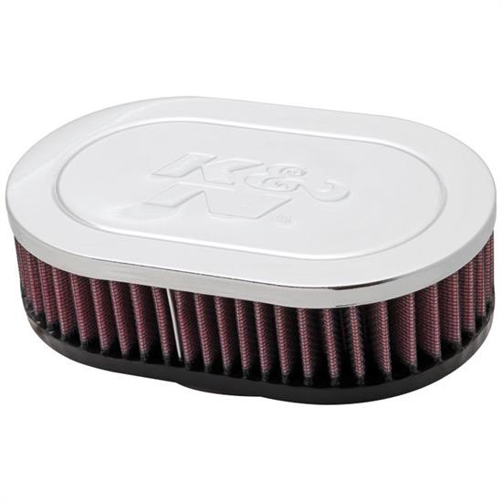 K&N RC-2000 Performance Air Filters, 2in Tall, Oval