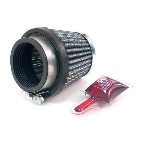 K&N RC-2500 Performance Air Filters, 2.5in Tall, Round Tapered