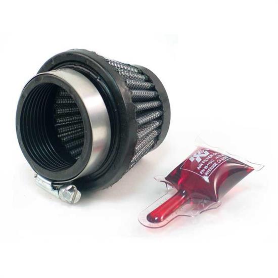 K&N RC-2550 Performance Air Filters, 2in Tall, Round Tapered