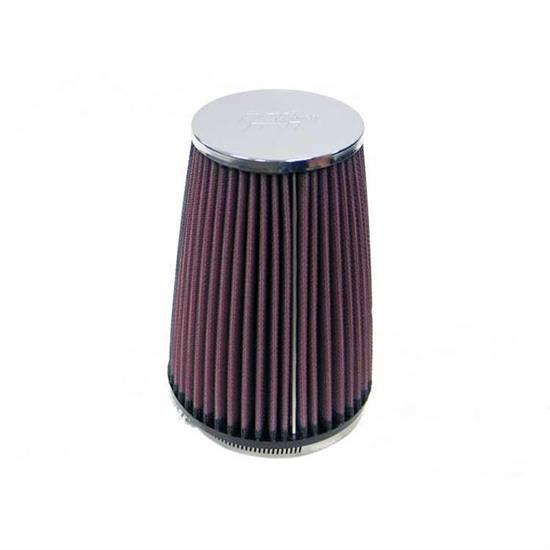 K&N RC-2710 Performance Air Filters, 6.5in Tall, Round Tapered