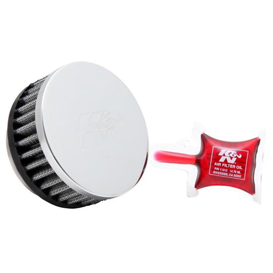 K&N RC-2880 Performance Air Filters, 1.25in Tall, Round