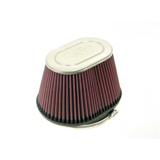 K&N RC-3160 Performance Air Filters, 5in Tall, Oval Straight