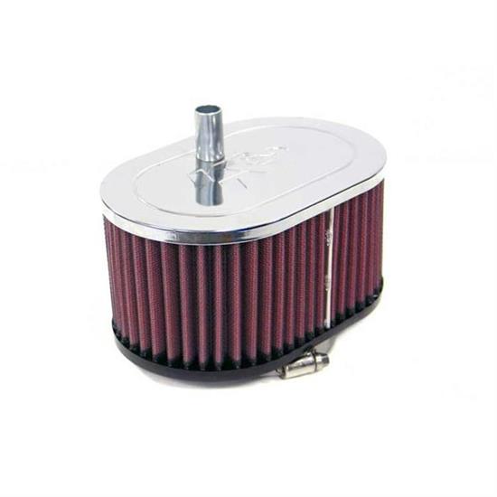 K&N RC-3180 Performance Air Filters, 3.5in Tall, Oval