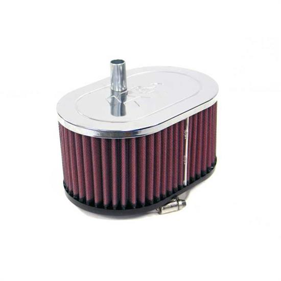 K&N RC-3180 Performance Air Filters, 3.5in Tall, Oval