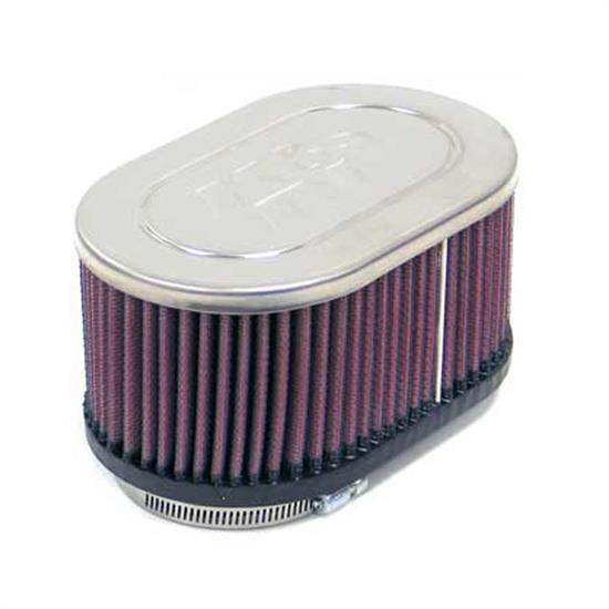 K&N RC-3512 Performance Air Filters, 3in Tall, Oval